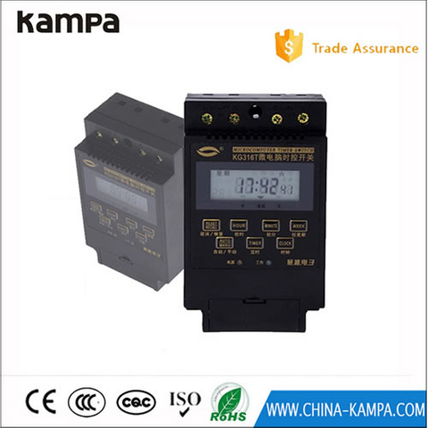Цифровой таймер KG316T черный