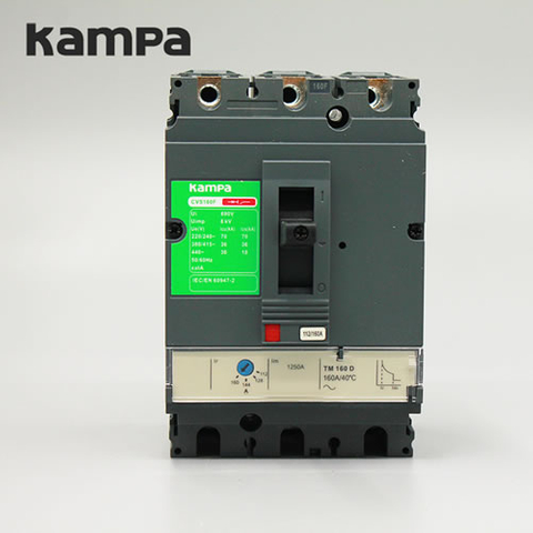 Автоматические выключатели в литом корпусе CVS-160